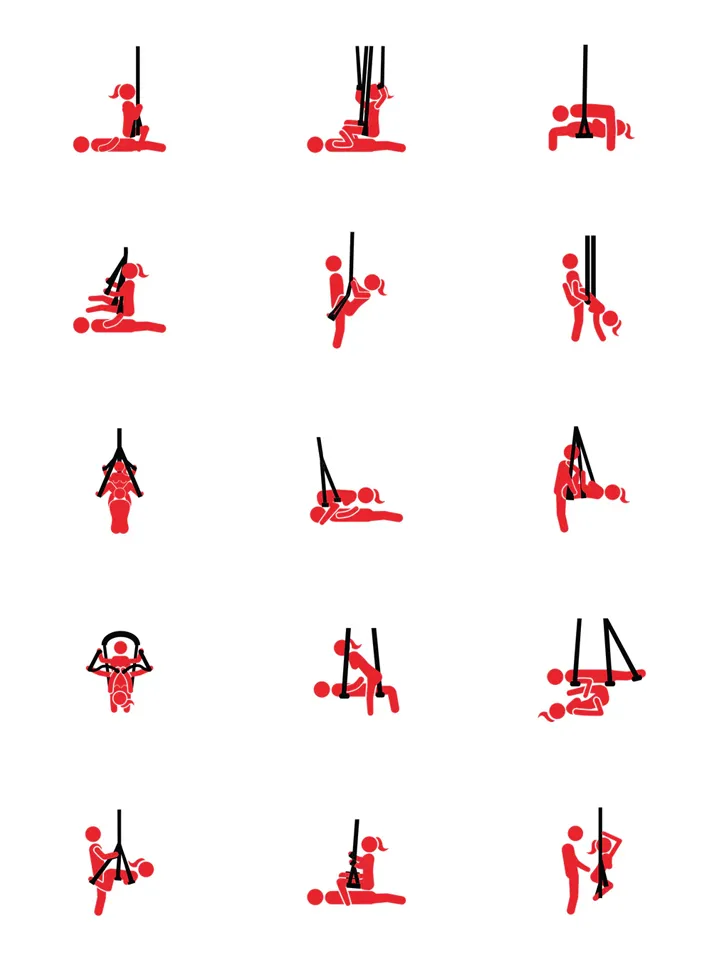 Hidden Desire Lovers Swing With Stand - Durvju seksa šūpoles 2 [full]