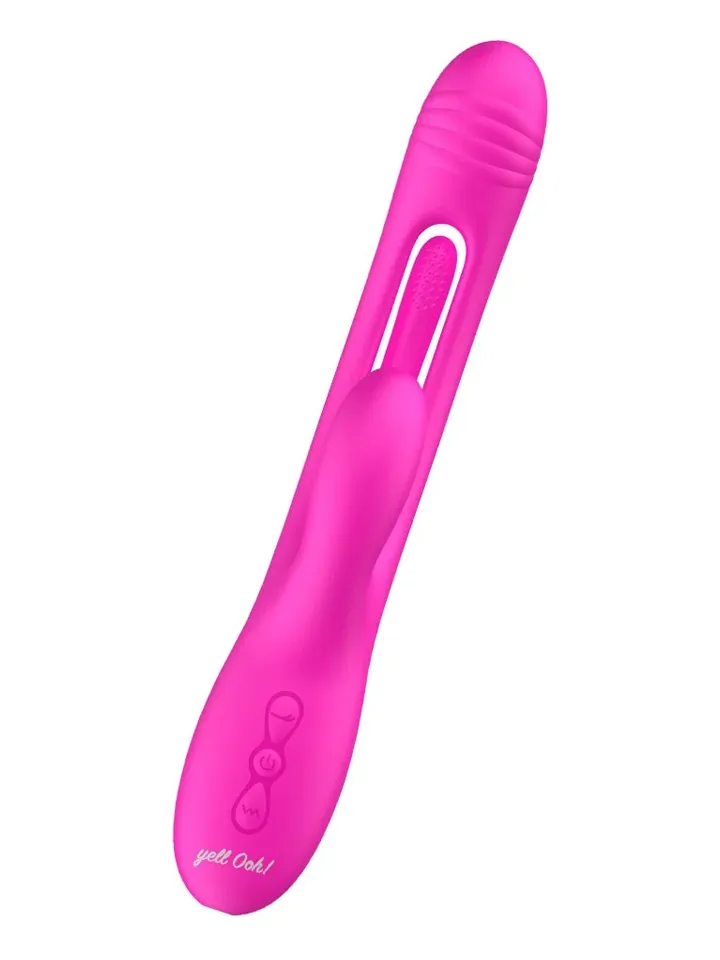 Hit-Me Baby Rabbit Vibrator With Flickering Tongue - Trušu vibrators 2 [full]