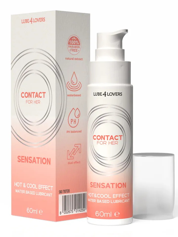 Hot & Cool Effect Lubricant 60 ml - Smērviela uz ūdens bāzes 2 [full]