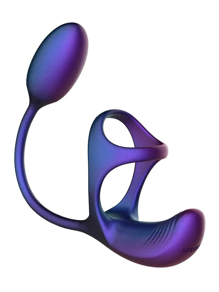 Hueman Halo Orbit Cock Ring - Prostatas vibrators ar dzimumlocekļa gredzenu 4 [full]