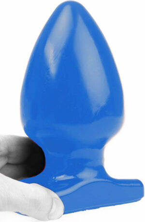 I Love Butt Spade Plug Blue Large 17,5cm - Īpaši spožs anālais spraudnis 1