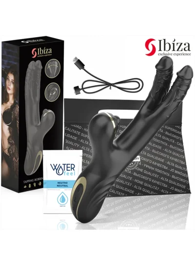 Ibiza Two Dragons Double Vibrator Black - Trušu vibrators 3