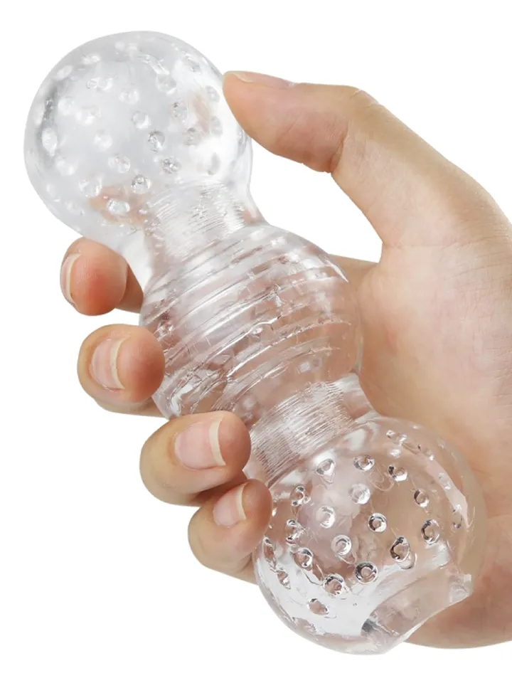 Ice Girl Clear Circles Masturbator - Strokers 2 [full]
