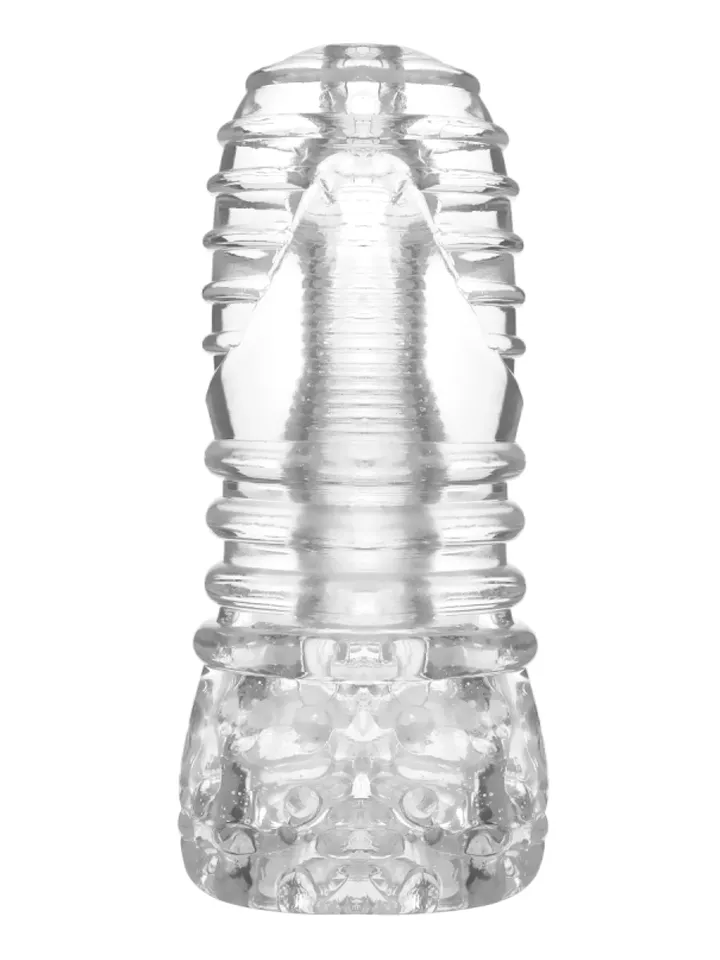 Ice Girl Clear Conical Masturbator - Strokers 1 [full]