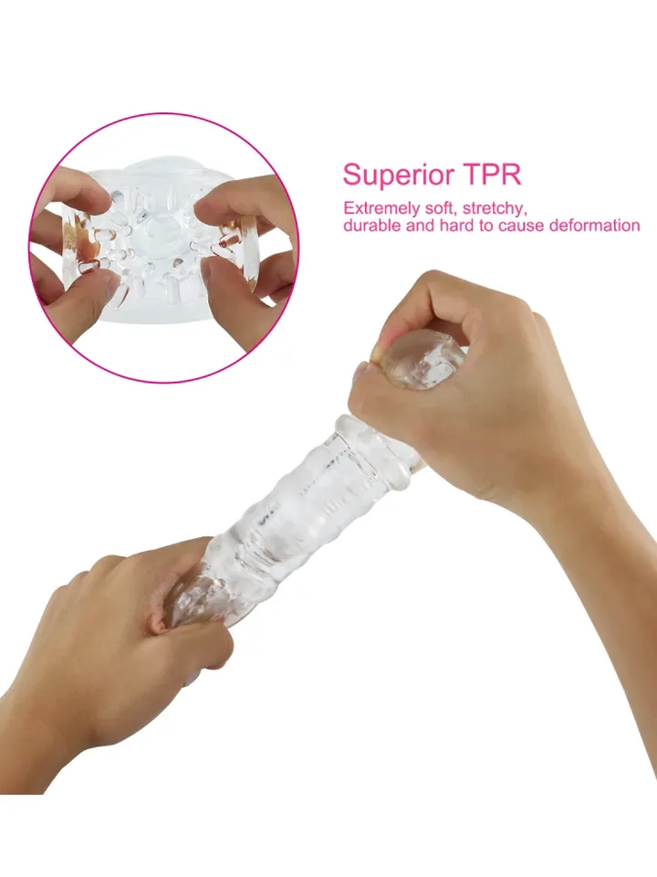 Ice Girl Textured Sensation Stroker - Strokers 4 [full]