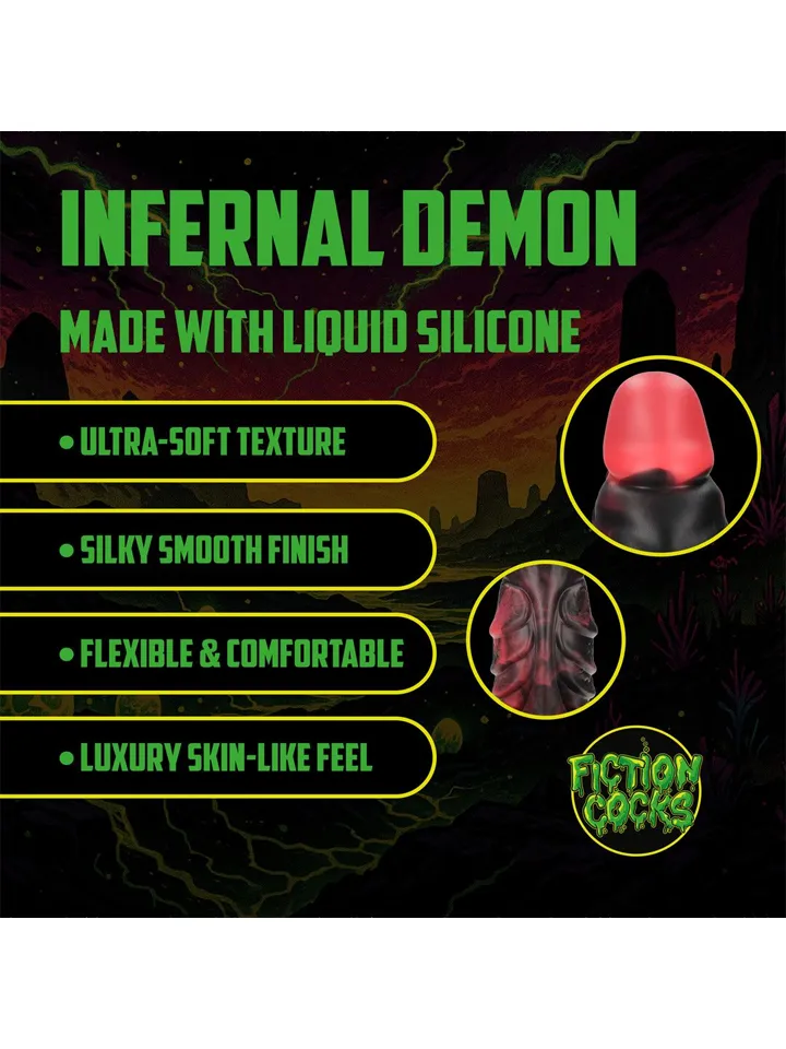 Infernal Demon Silicone Dildo 26 cm - Dragon dildo 2 [full]