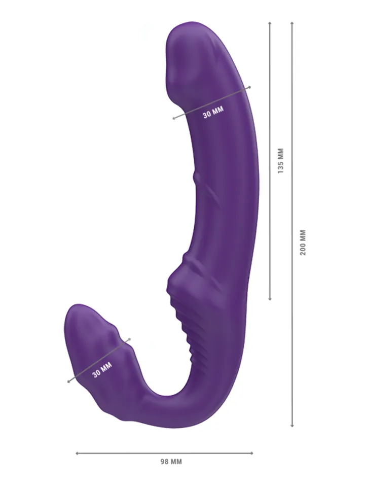 Intense Jill Double Vibrator 20 cm - Vibrējošs dildo 3 [full]