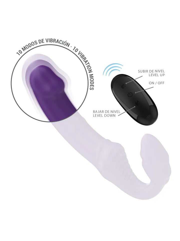 Intense Jill Double Vibrator 20 cm - Vibrējošs dildo 4 [full]