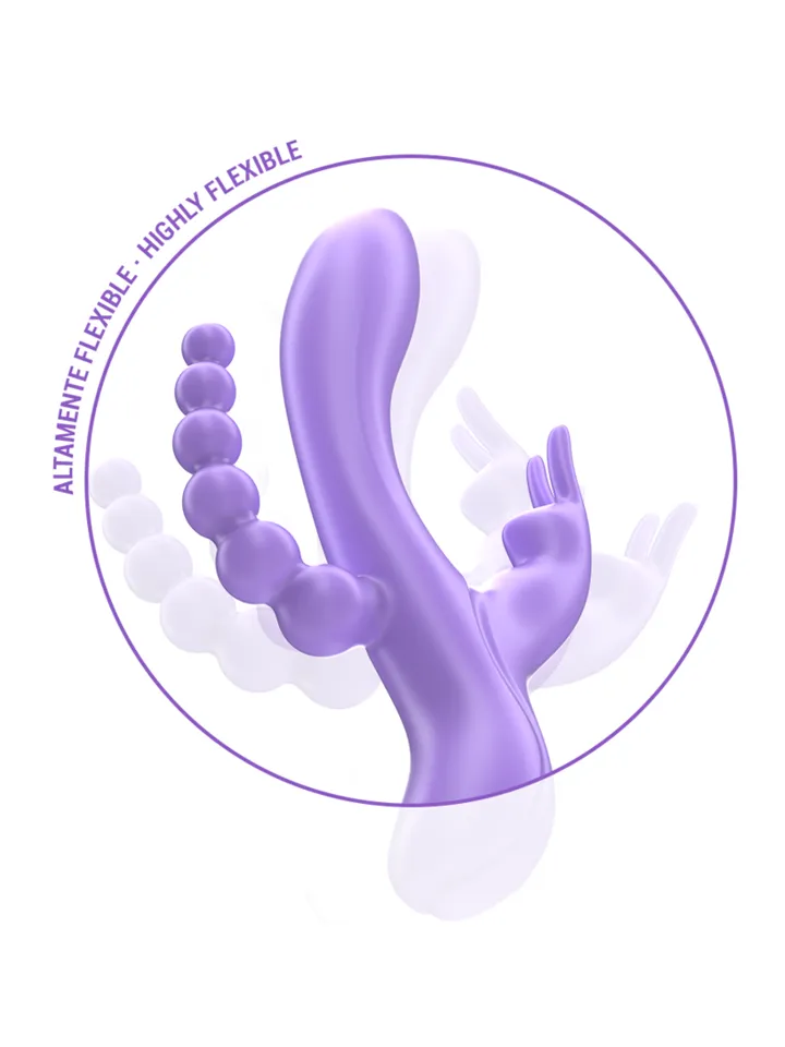 Intense Miko Triple Vibrator Rabbit & Stimulator & Anal - Trušu vibrators 2 [full]