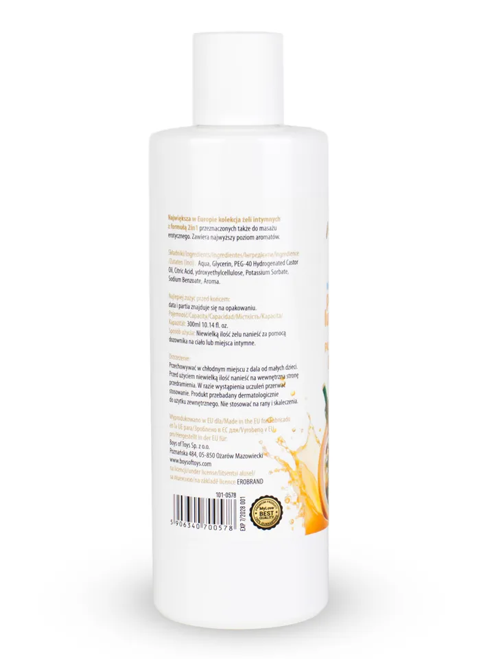 Intim & Massage Lubricant Passion Fruit 300 ml - Smērviela 2 [full]