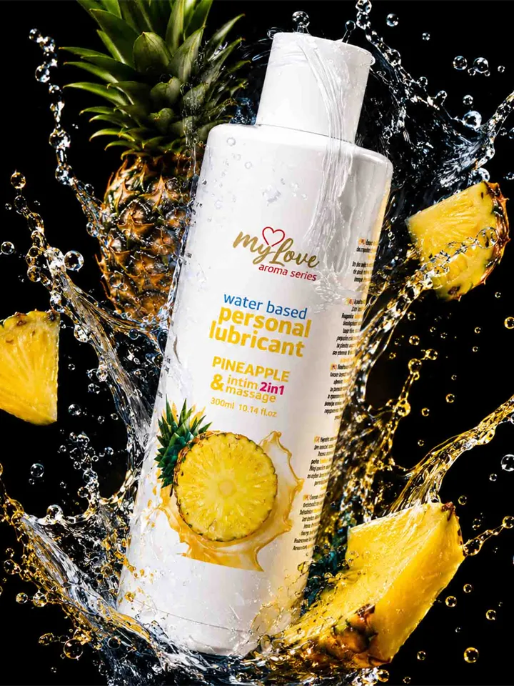 Intim & Massage Lubricant Pineapple 300 ml - Smērvielas un masāžas losjons 1 [full]