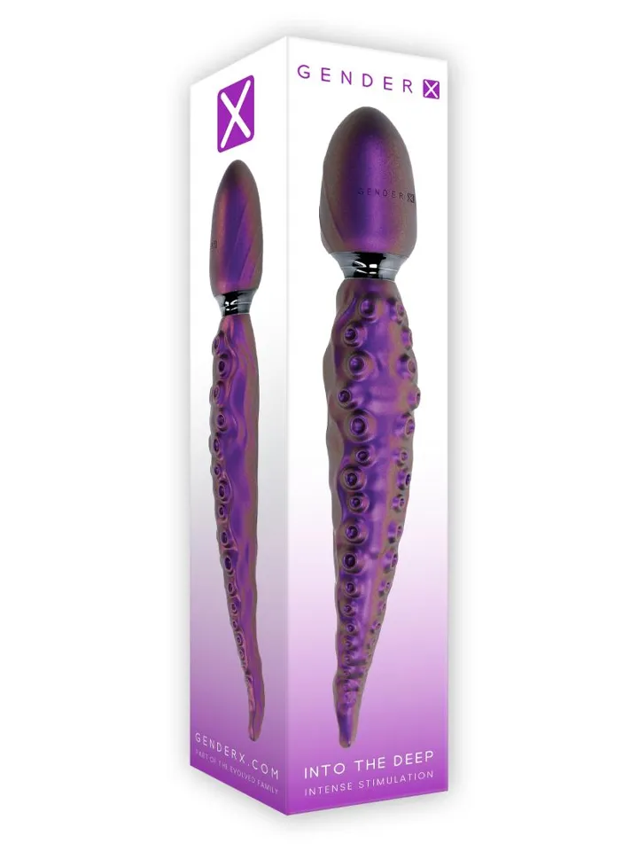 Into The Deep Tentacle Fantasy Wand/Dildo - Burvju nūjiņa / masāžas zizlis 4 [full]