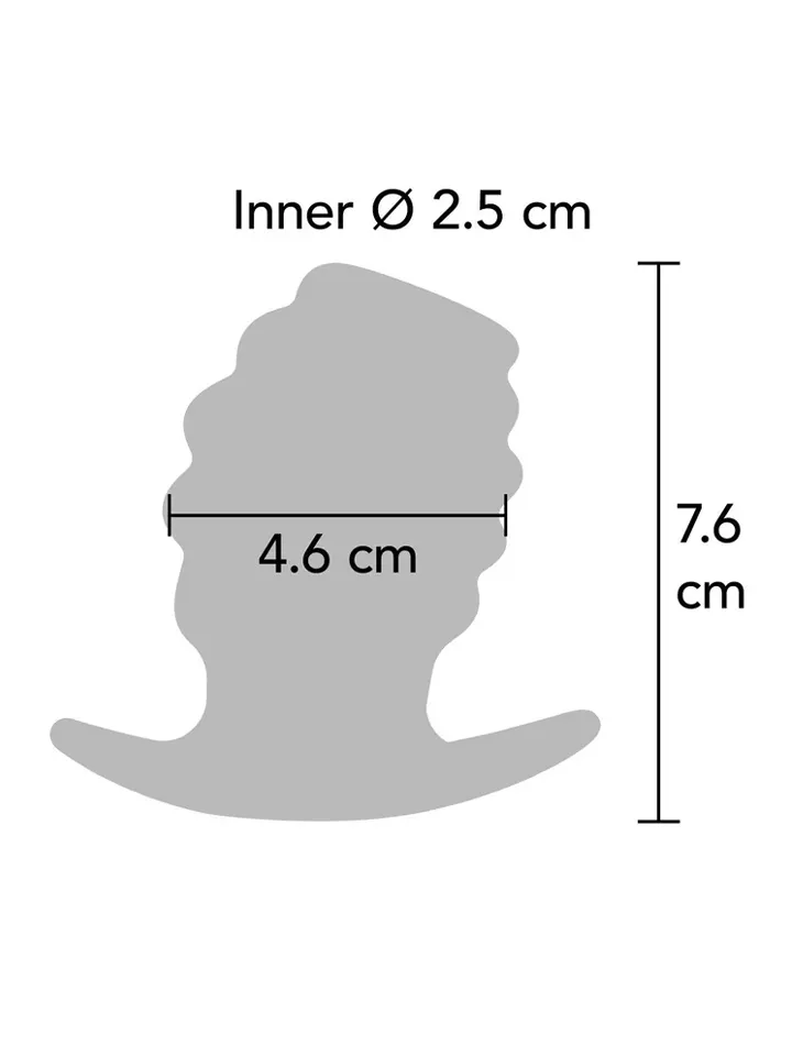 Invader Open Plug Medium - Tukšs anālais spraudnis 2 [full]