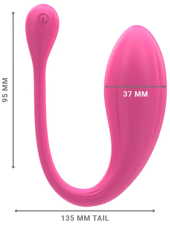Janice U Vibrator Double Stimulation Remote - Vibrējoša ola 4