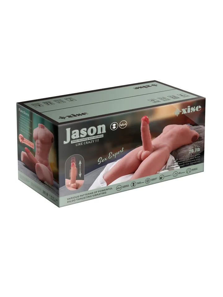 Jason Body Ass Masturbator & Thrusting Dildo - Seksa lelle 6 [full]