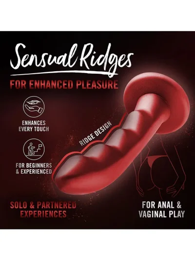 Jealousy Peg Red Rouge 17,8 cm - Dildo 5