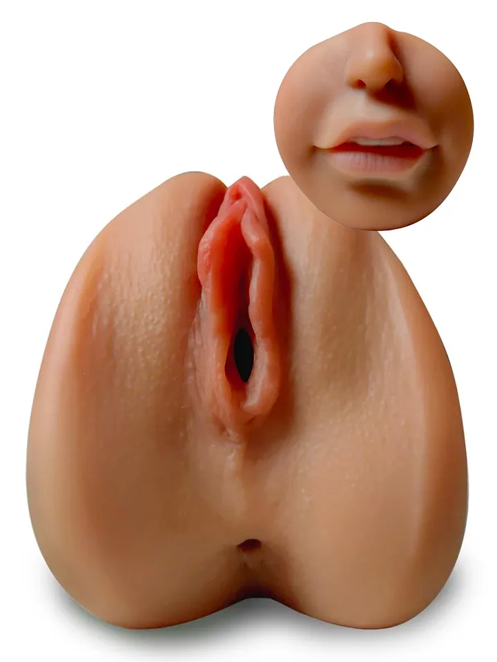 Jess Super Realistic Vagina, Anus & Mouth - Vagīnas masturbators 1 [full]