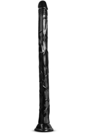 Jet Black Mamba Dildo Black 49,5 cm - Īpaši garš anālais dildo 1