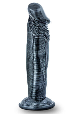 Jet Ebony Dildo Carbon Metallic Black 16,5cm - Dildo 1
