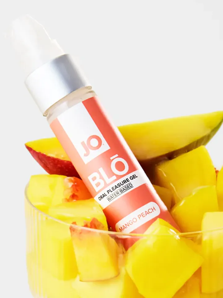 JO BLO Oral Pleasure Gel Mango Peach 30ml - Labāks orālais sekss 1 [full]
