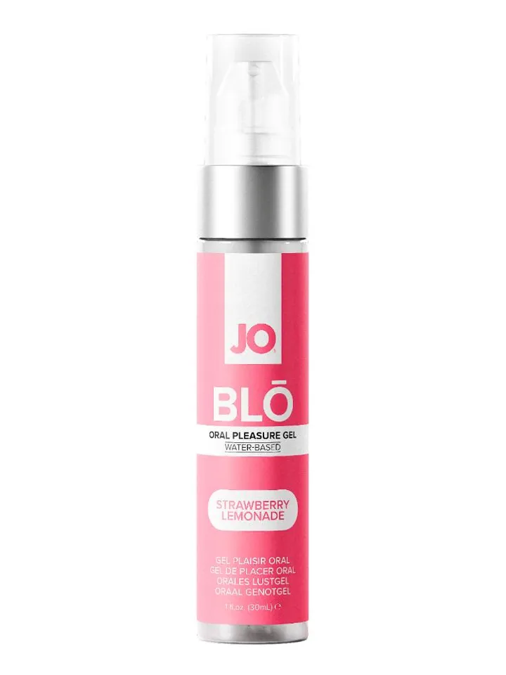 JO BLO Oral Pleasure Gel Strawberry Lemonade 30ml - Labāks orālais sekss 2 [full]