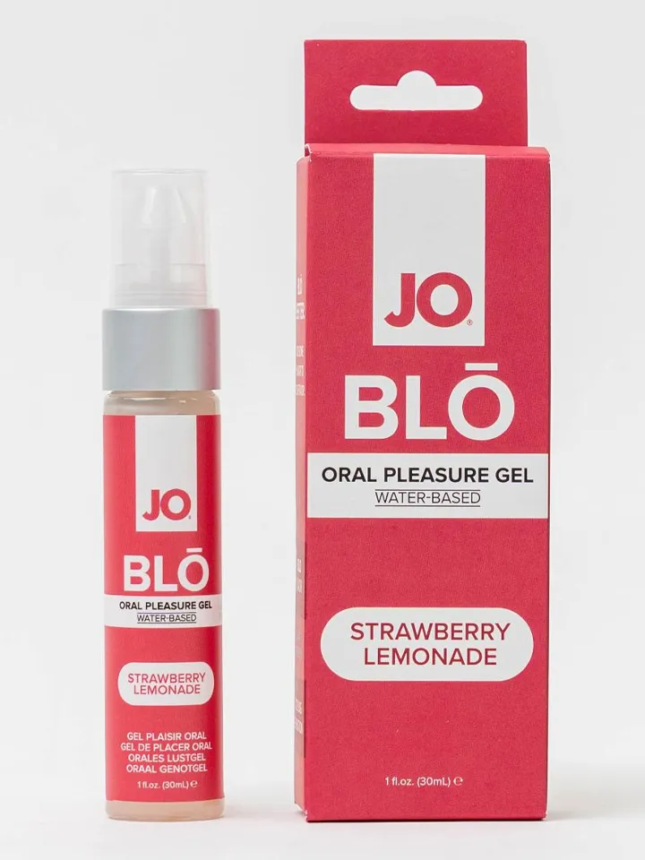 JO BLO Oral Pleasure Gel Strawberry Lemonade 30ml - Labāks orālais sekss 3 [full]