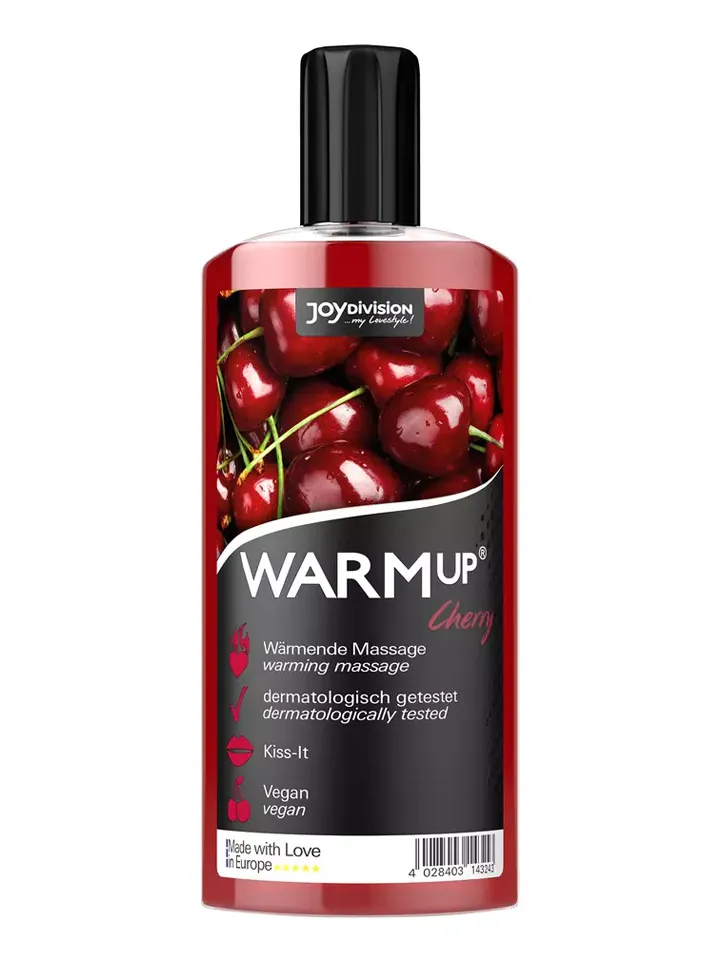 Joydivision Warm-up Massage Oil Cherry 150ml - Masāžas eļļa Ķirši 1 [full]
