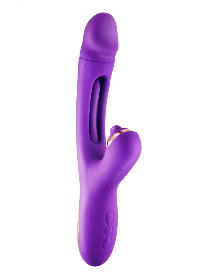 Joyfully Triple Stimulation Vibrator Purple - Trušu vibrators 2 [full]