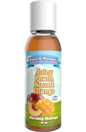 Juicy Peach Sweet Mango Warming Massage 50ml - Masāžas eļļa 1