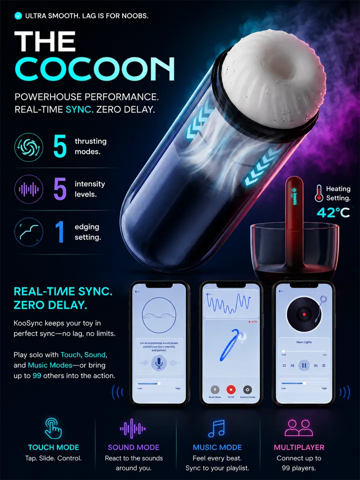 Kaotik Labs The Cocoon - Automātiskais masturbators 1 [full]