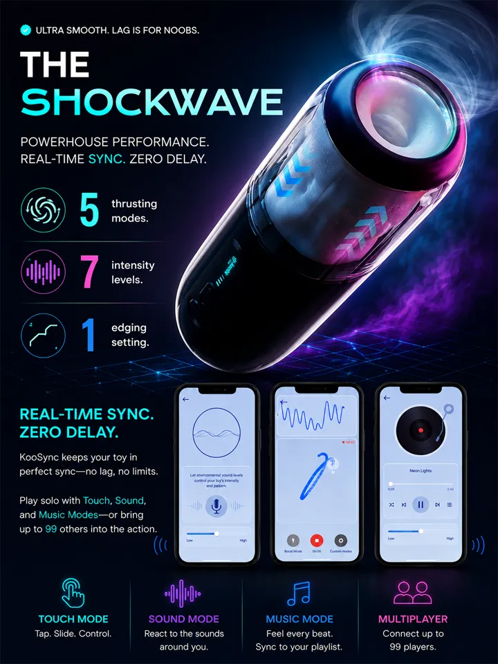 Kaotik Labs The Shockwave - Automātiskais masturbators 1 [full]