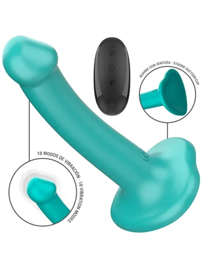 Katie Vibrator 10 Vibrations Remote Control - Vibrējošs dildo 2