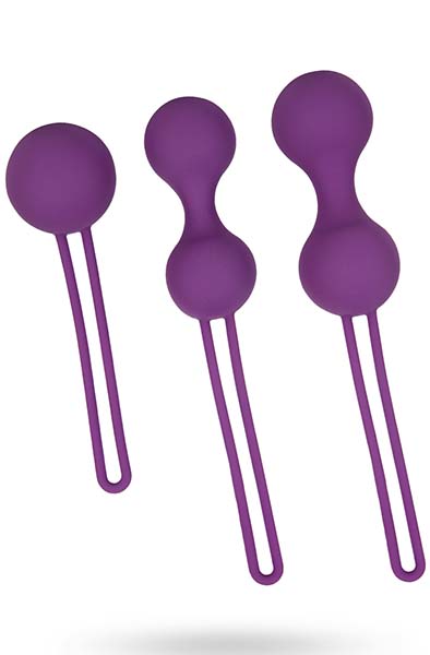 Kegel Balls Set Dark Purple - Kegela bumbiņas 2