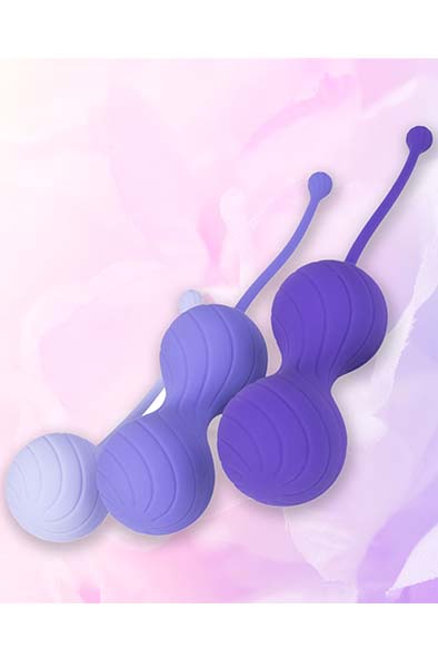 Kegel Balls Set Purple - Kegela bumbiņas 2