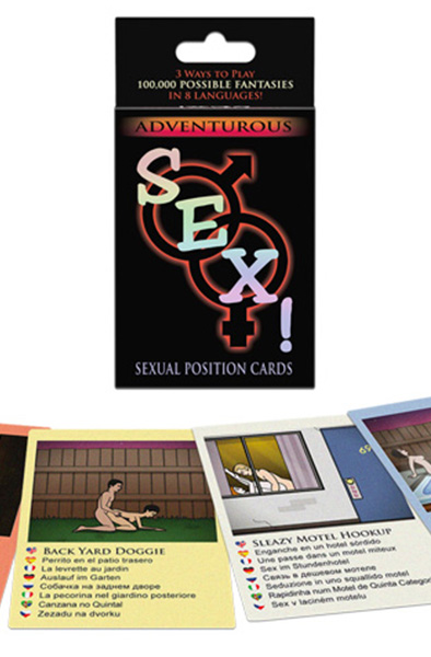 Kheper Games Adventurous Sex! Card Game - Seksa spēle 1