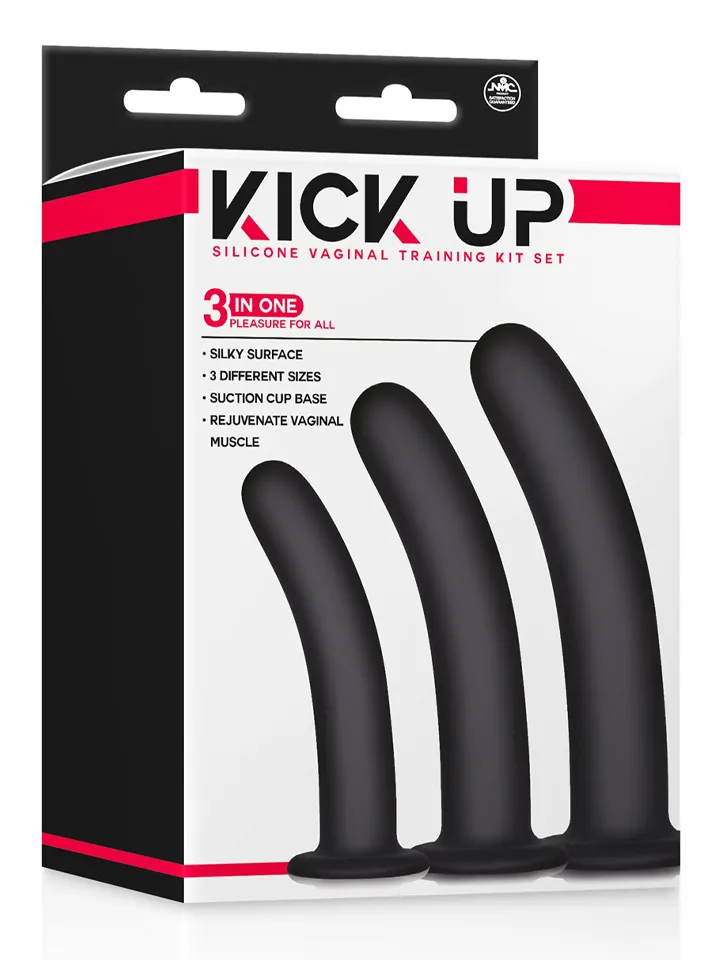 Kick Up Vaginal/Anal Training Kit Set - Dilatatora pakete 4 [full]