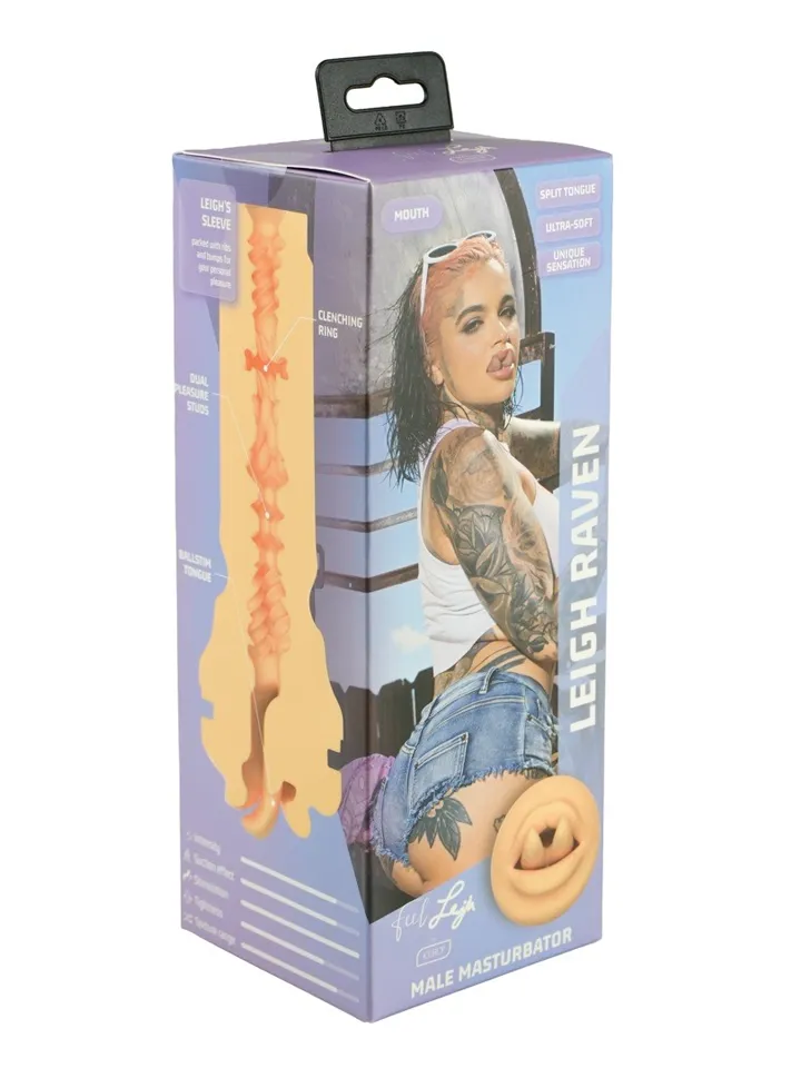 Kiiroo Feel Leigh Raven Split Tongue - Vagīnas masturbators 4