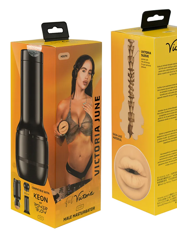 Kiiroo FeelStar Victoria June Mouth Stroker - Vagīnas masturbators 4 [full]