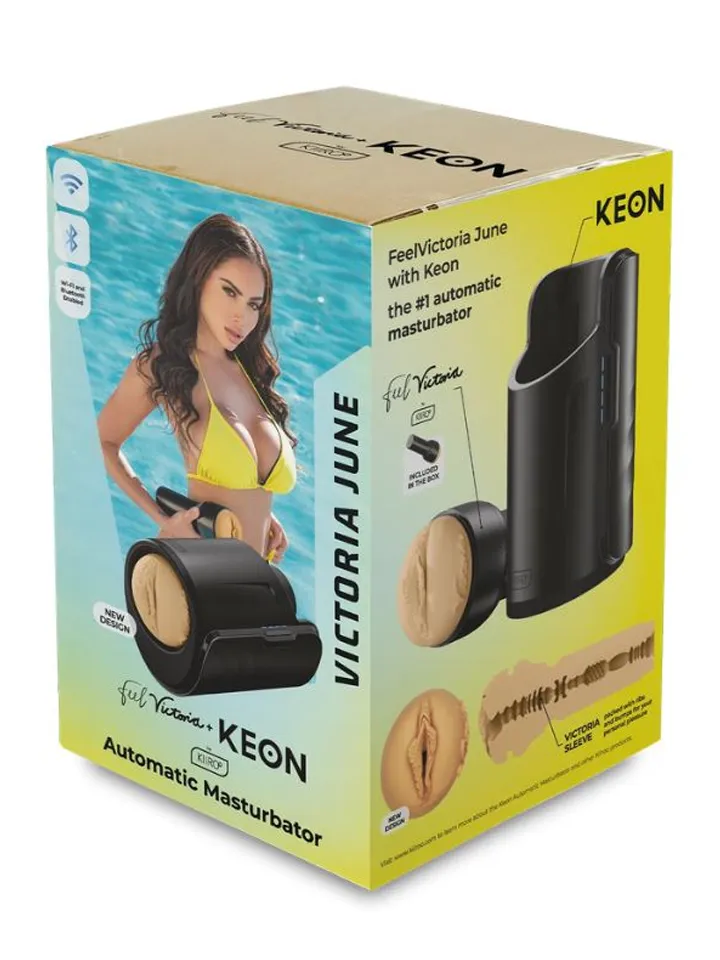 Kiiroo Keon Wifi Combo Victoria June Masturbator - Automātiskais masturbators 3 [full]