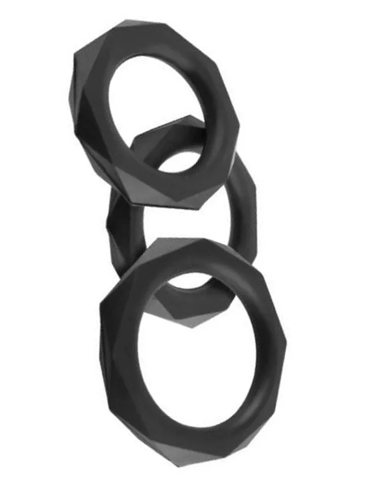 King Cock Kings Rings 3-pack - Gaiļa gredzenu komplekts 2 [full]