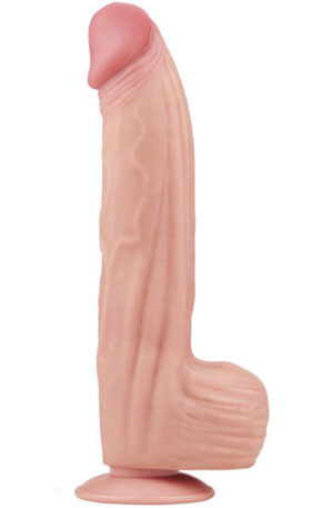 King Sized Sliding Skin Dual Layer Dildo 31 cm - XL dildo 1