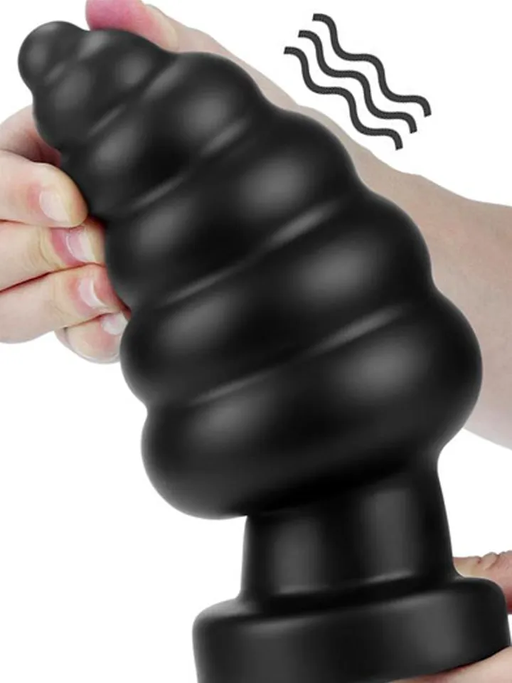 King Sized Vibrating Anal Cracker 18cm - XL Buttplug 1 [full]