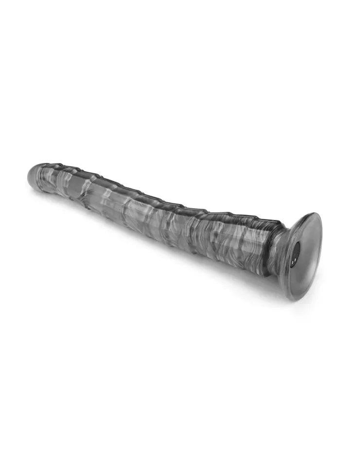 King Sized Vibrating Vibrax Slider 36,8 cm - Vibrējošs anālais dildo 3 [full]