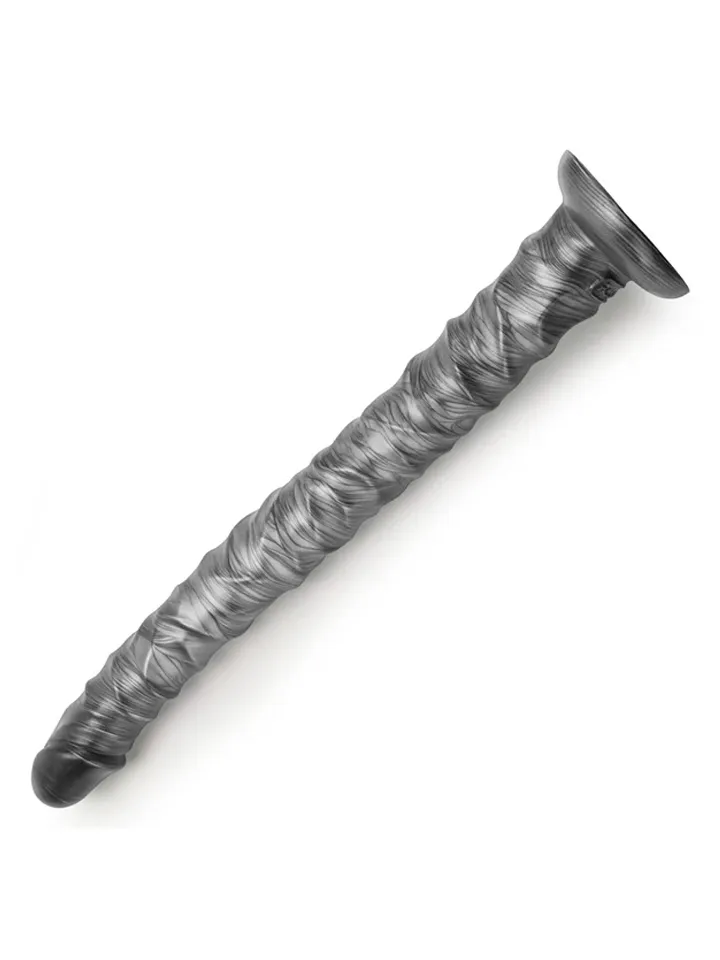 King Sized Vibrating Vibrax Slider 40,8 cm - Vibrējošs anālais dildo 3 [full]