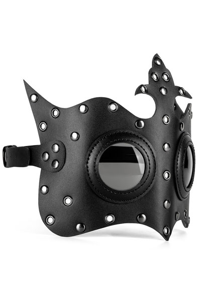 KinkHarness Royal Mask Black - Maska 6