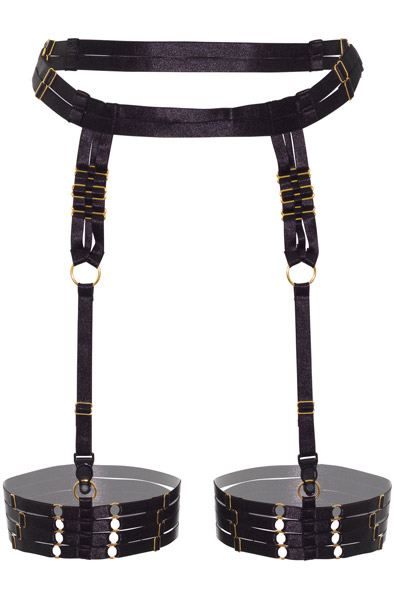 Kinky Diva Suspender Belt Deluxe - Zeķes jostas turētājs 2