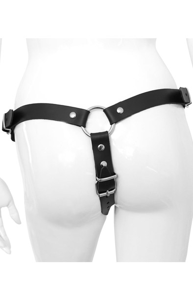 Kiotos COX Strap-On + Dildo Flesh 24 cm - Siksna ar siksnām 3