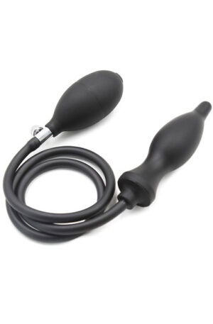 Kiotos Inflatable Anal Plug Black - Piepūšams anālais spraudnis 1