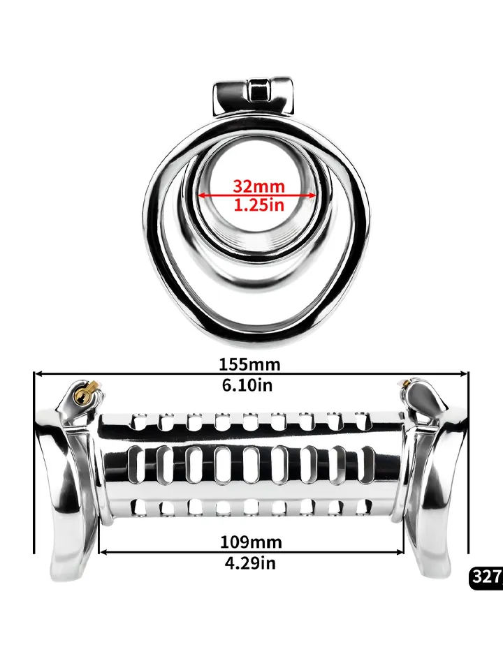 Kiotos Twin Cock Cage - Dzimumlocekļa būris 3 [full]