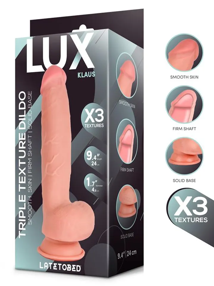 Klaus Triple Density Dildo 24 cm - Dzīvīgs dildo 1 [full]
